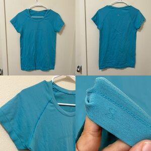 •LULULEMON• Swiftly Tech Short Sleeve Shirt Blue
